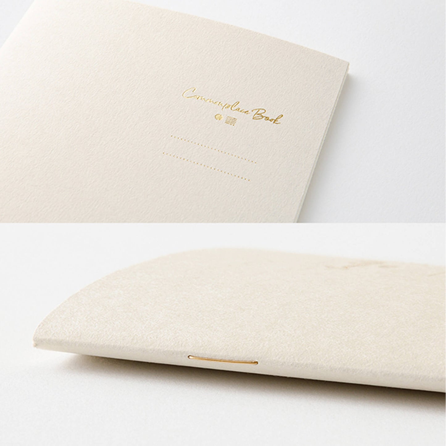 Midori Commonplace Book A6 - White - Notebooks