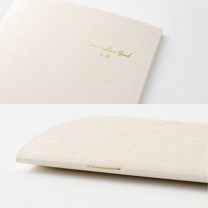 Midori Commonplace Book A6 - White - Notebooks