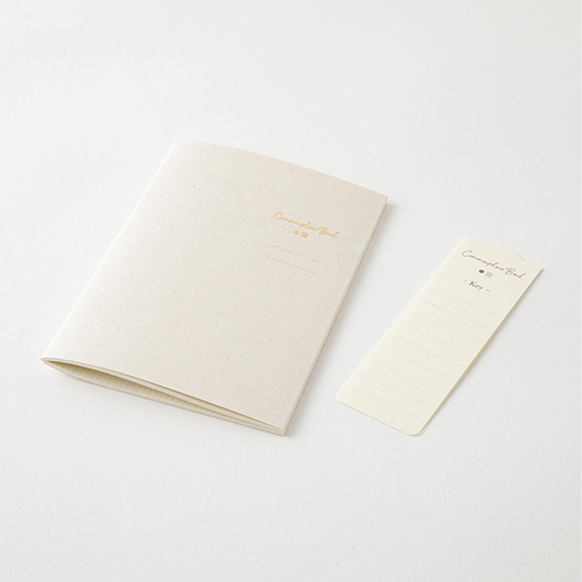 Midori Commonplace Book A6 - White - Notebooks