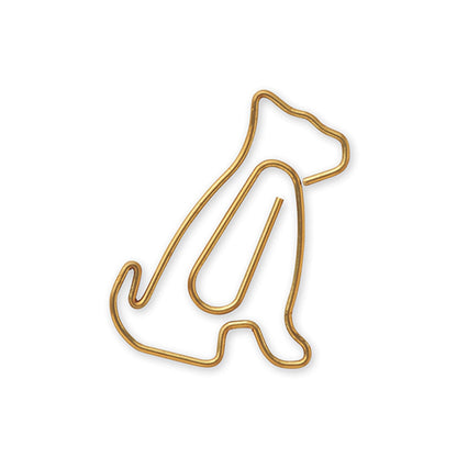 Midori D - clips Mini Box - Shiba Dog - Paper Clips