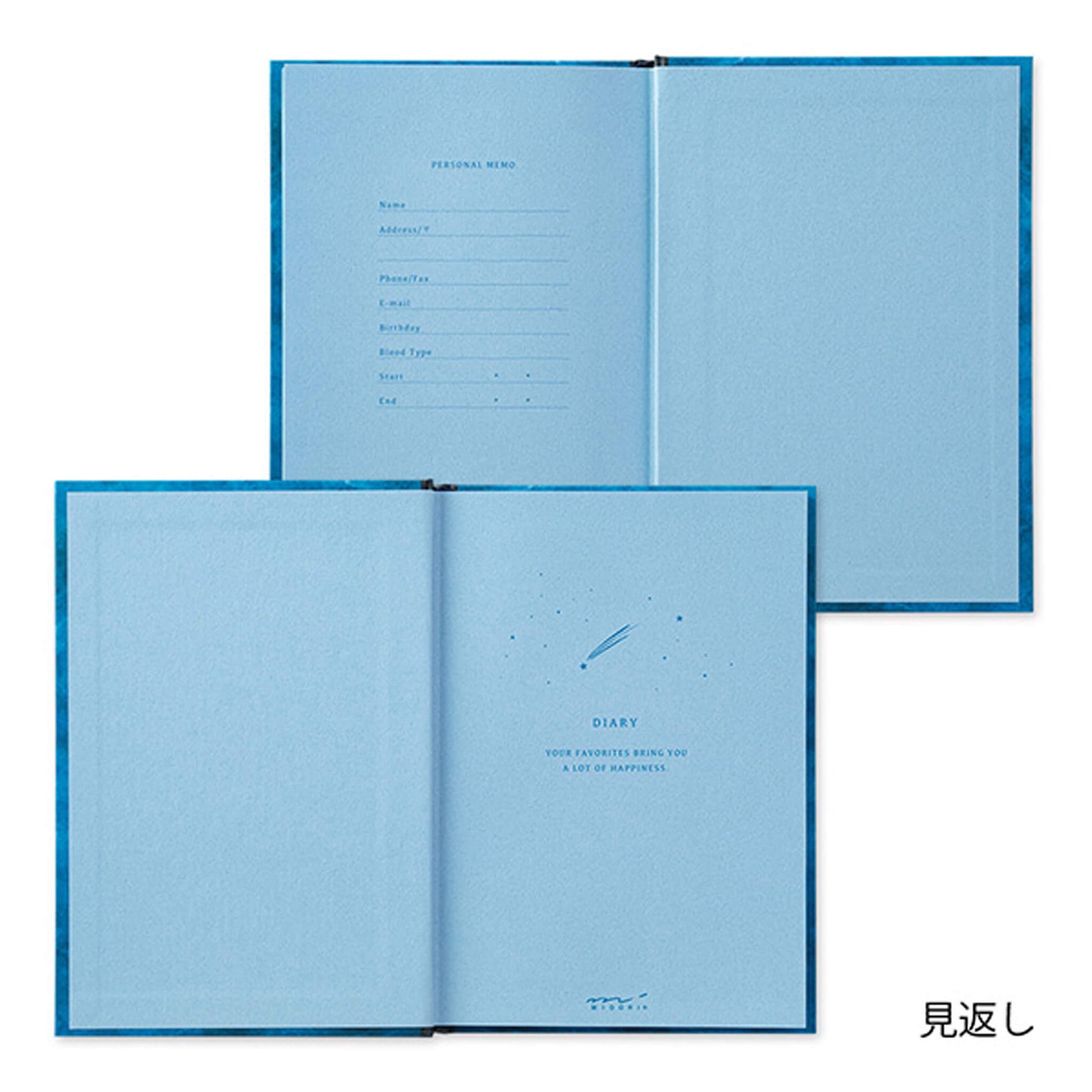 Midori Diary - Night Sky - Diaries & Planners