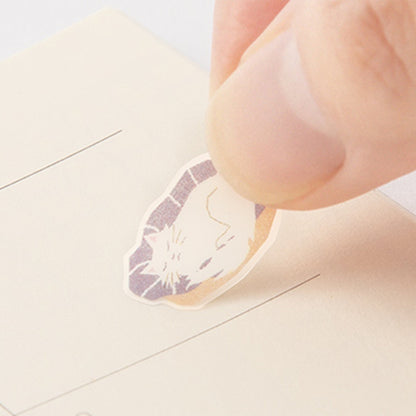 Midori Journal Sticker - Lavender Tone - Sticker Sheets