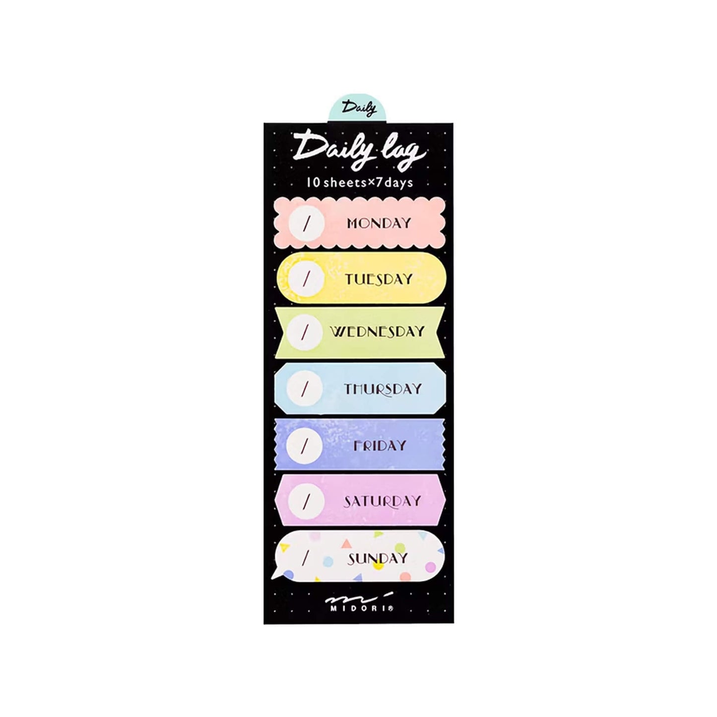 Midori Journal Sticky Notes - Daily Log - Sticky Notes