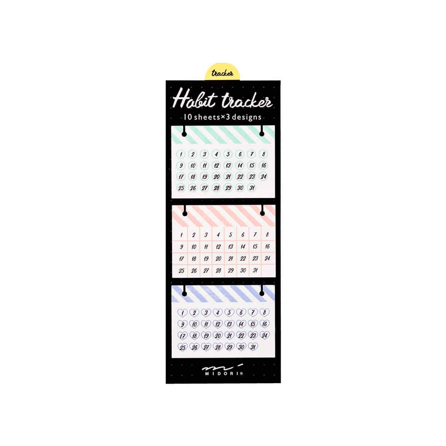 Midori Journal Sticky Notes - Habit Tracker - Sticky Notes