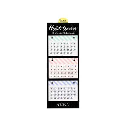 Midori Journal Sticky Notes - Habit Tracker - Sticky Notes