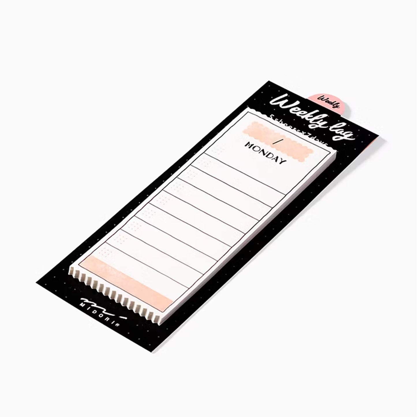 Midori Journal Sticky Notes - Weekly Log - Sticky Notes