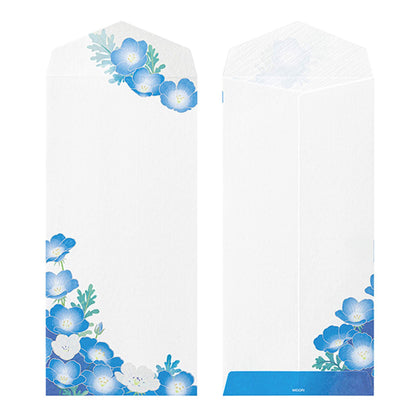 Midori Kami Series Envelope - Nemophila | Silkscreen Print - Envelopes