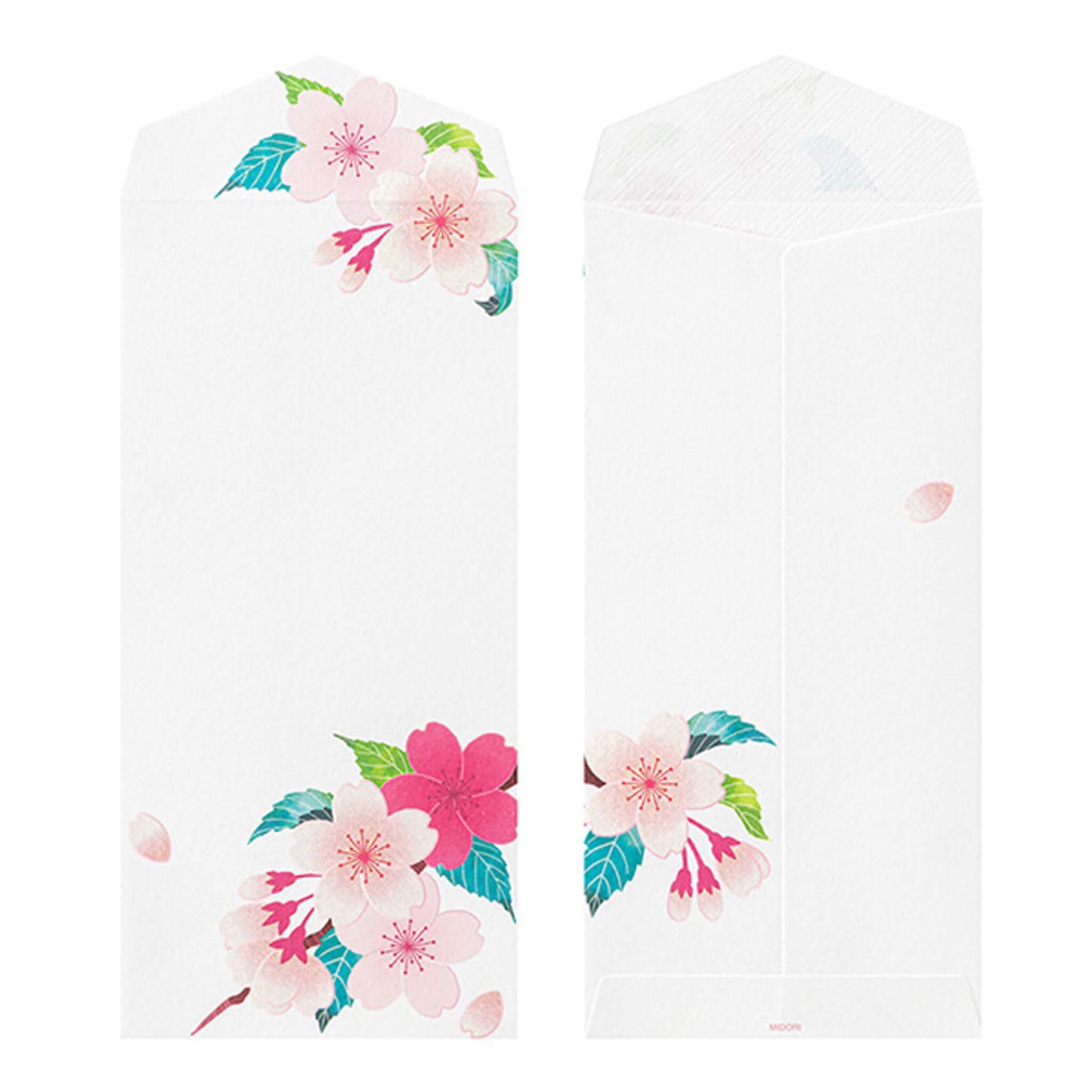 Midori Kami Series Envelope - Sakura | Silkscreen Print - Envelopes