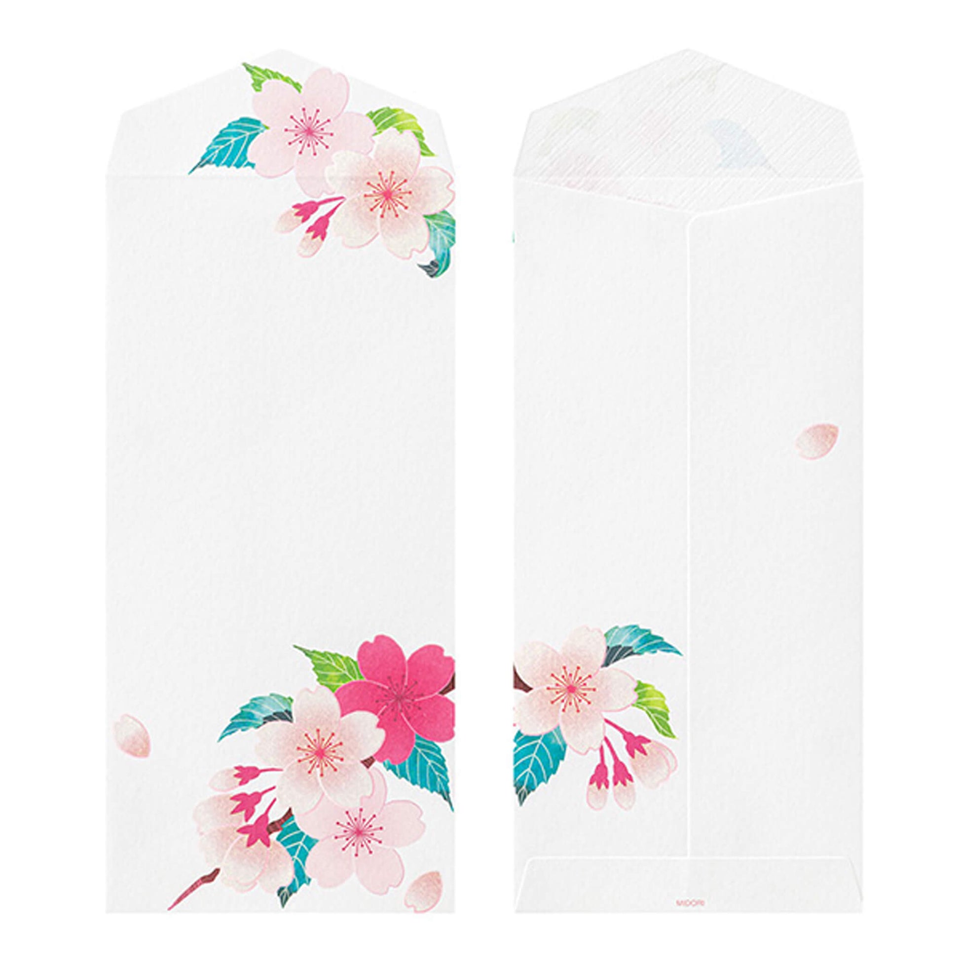 Midori Kami Series Envelope - Sakura | Silkscreen Print - Envelopes