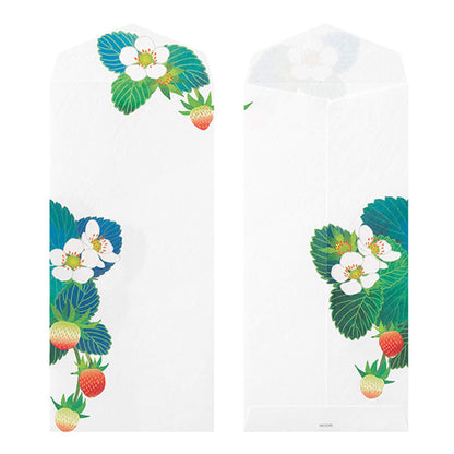 Midori Kami Series Envelope - Strawberry S2 | Foil Stamping - Envelopes