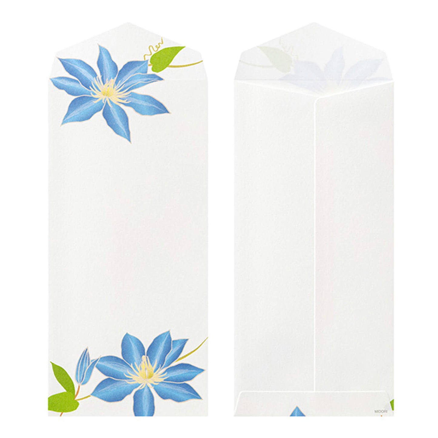 Midori Kami Series Envelope - Summer Flowers S5 | 4 Designs - Envelopes