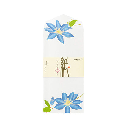 Midori Kami Series Envelope - Summer Flowers S5 | 4 Designs - Envelopes
