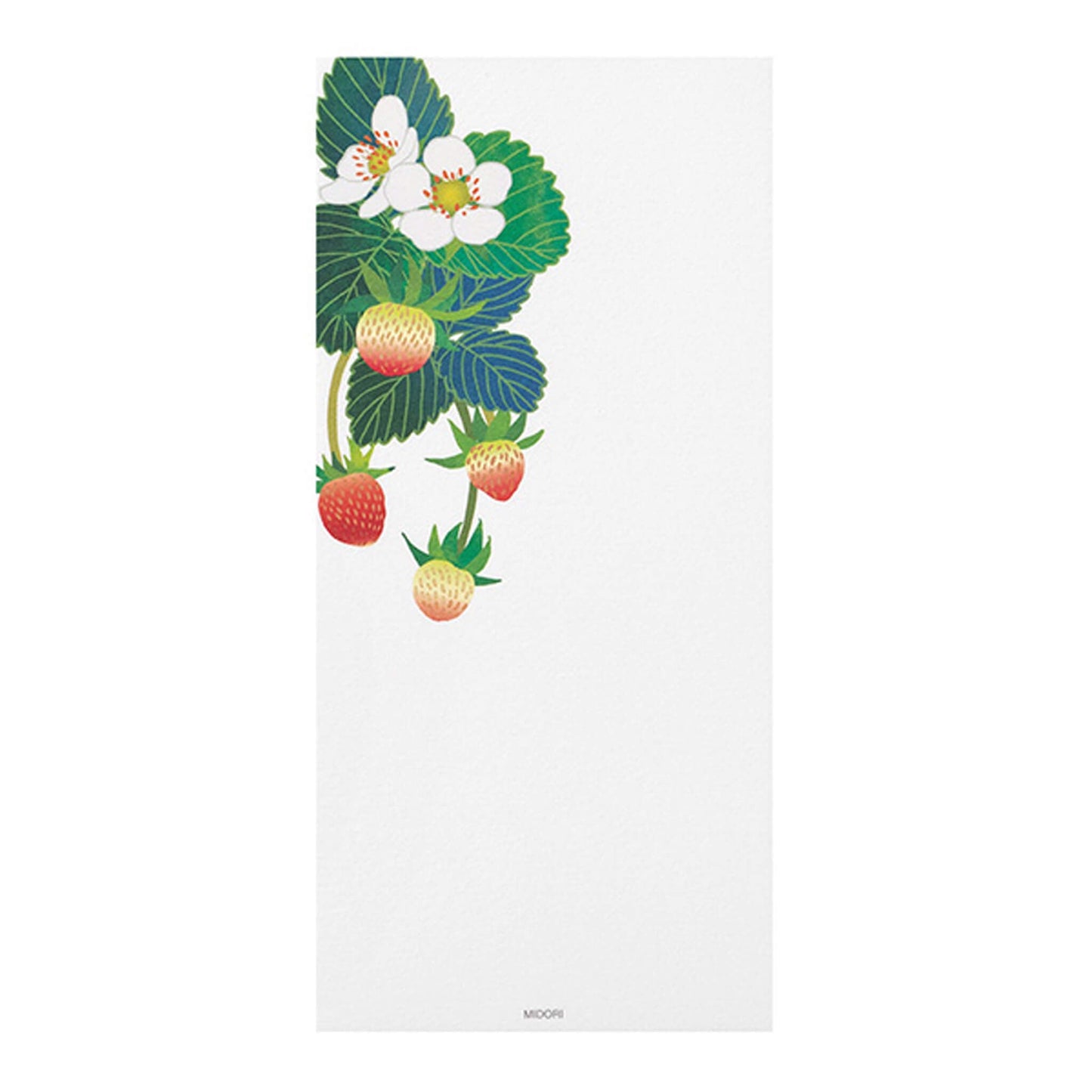 Midori Kami Series Ippitsusen - Strawberry S2 | Foil Stamping - Ippitsusen