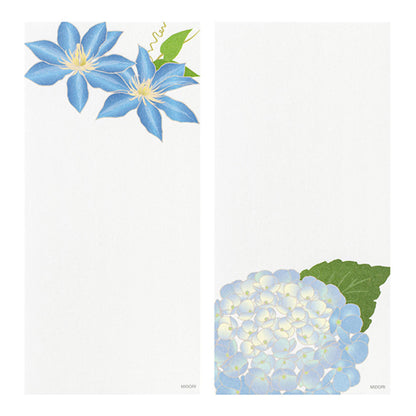 Midori Kami Series Ippitsusen - Summer Flowers S5 | 4 Designs - Ippitsusen