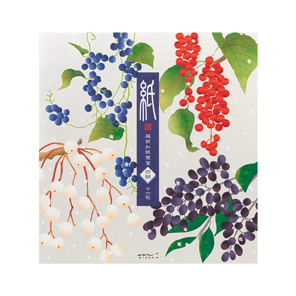 Midori Kami Series Letter Pad - Winter Fruit - Letter Writing Pads