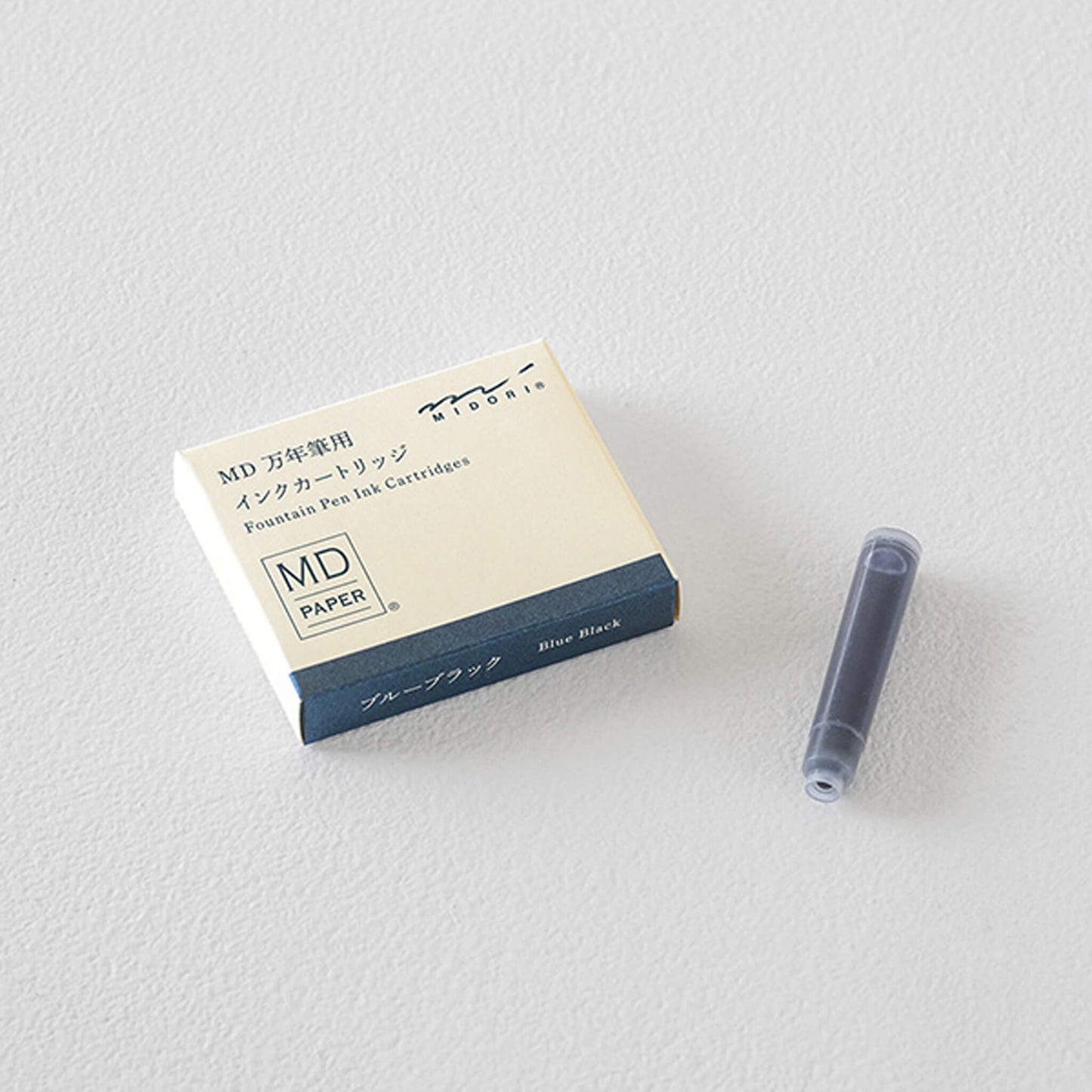 Midori MD Fountain Pen Ink Cartridge - Blue - black - Ink Cartridge