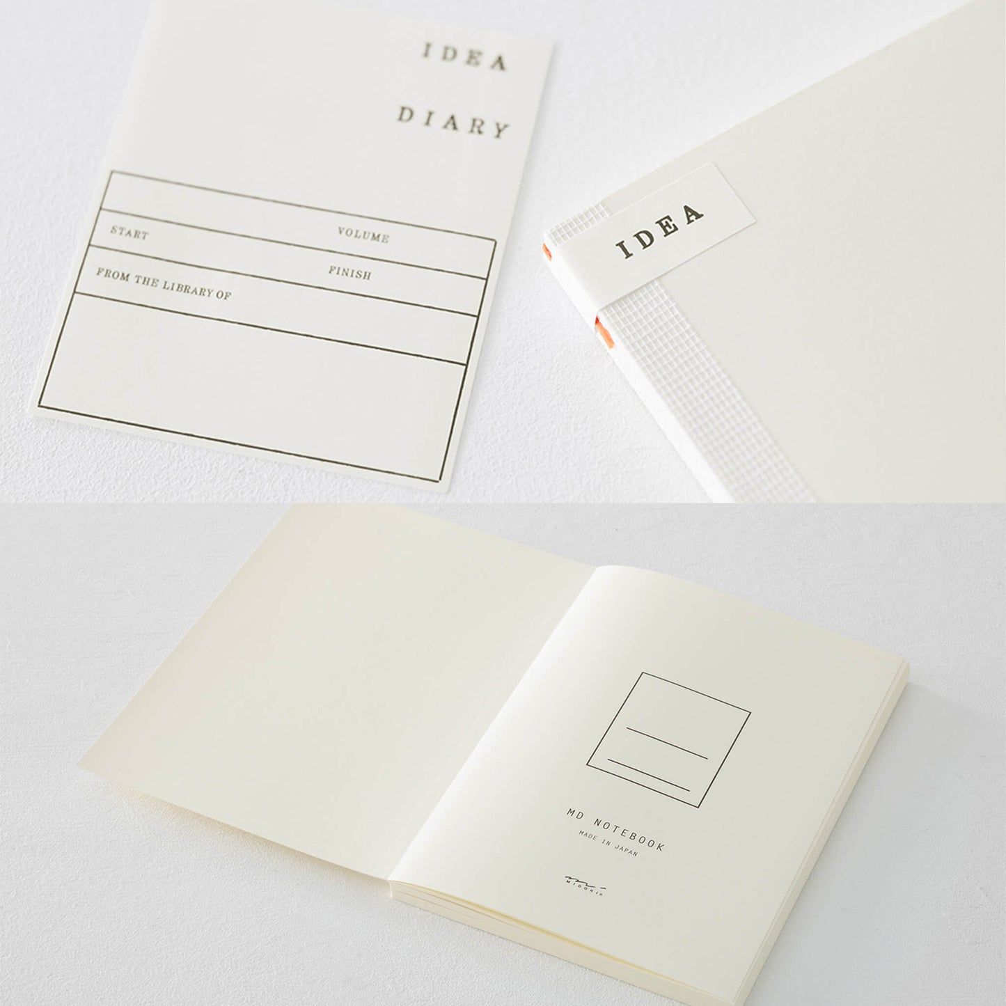 Midori MD Notebook [A7] Blank - Notebooks