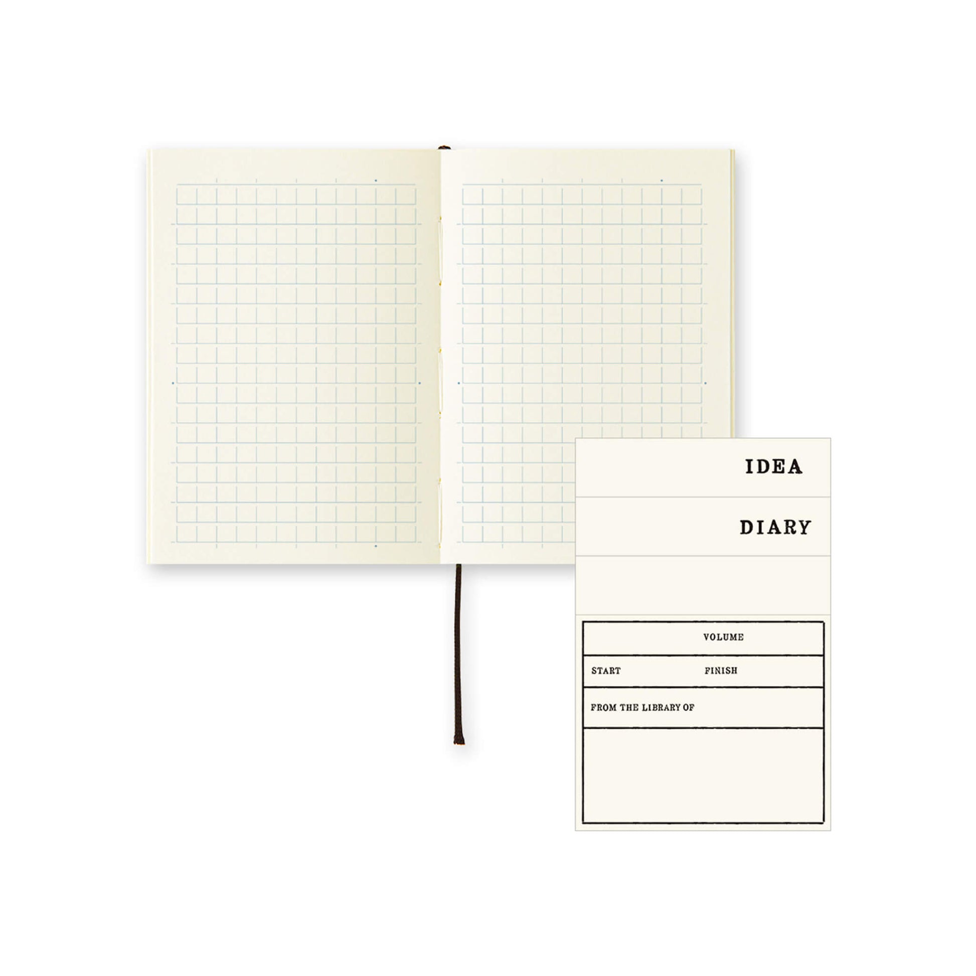 Midori MD Notebook [A7] Grid - Notebooks