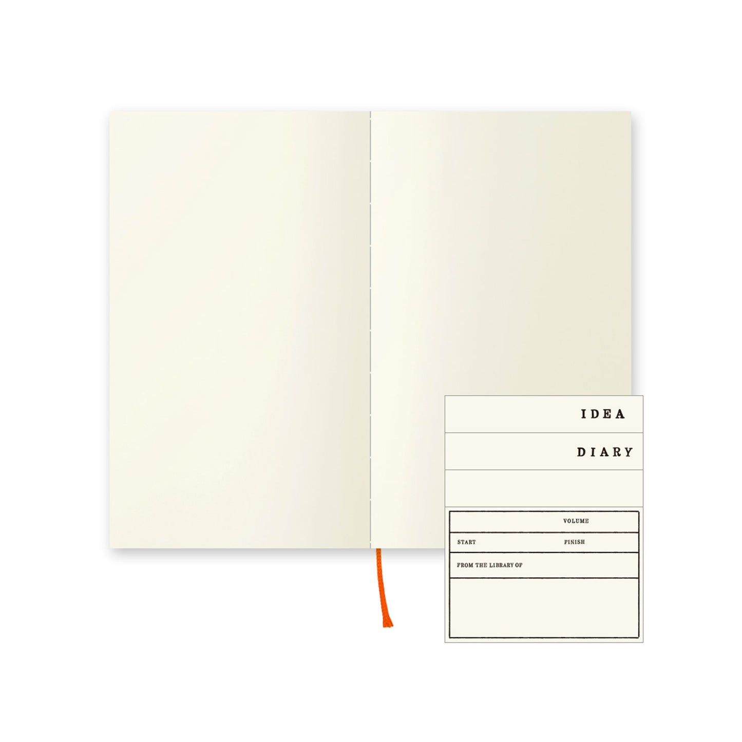 Midori MD Notebook [B6 Slim] Blank - Notebooks