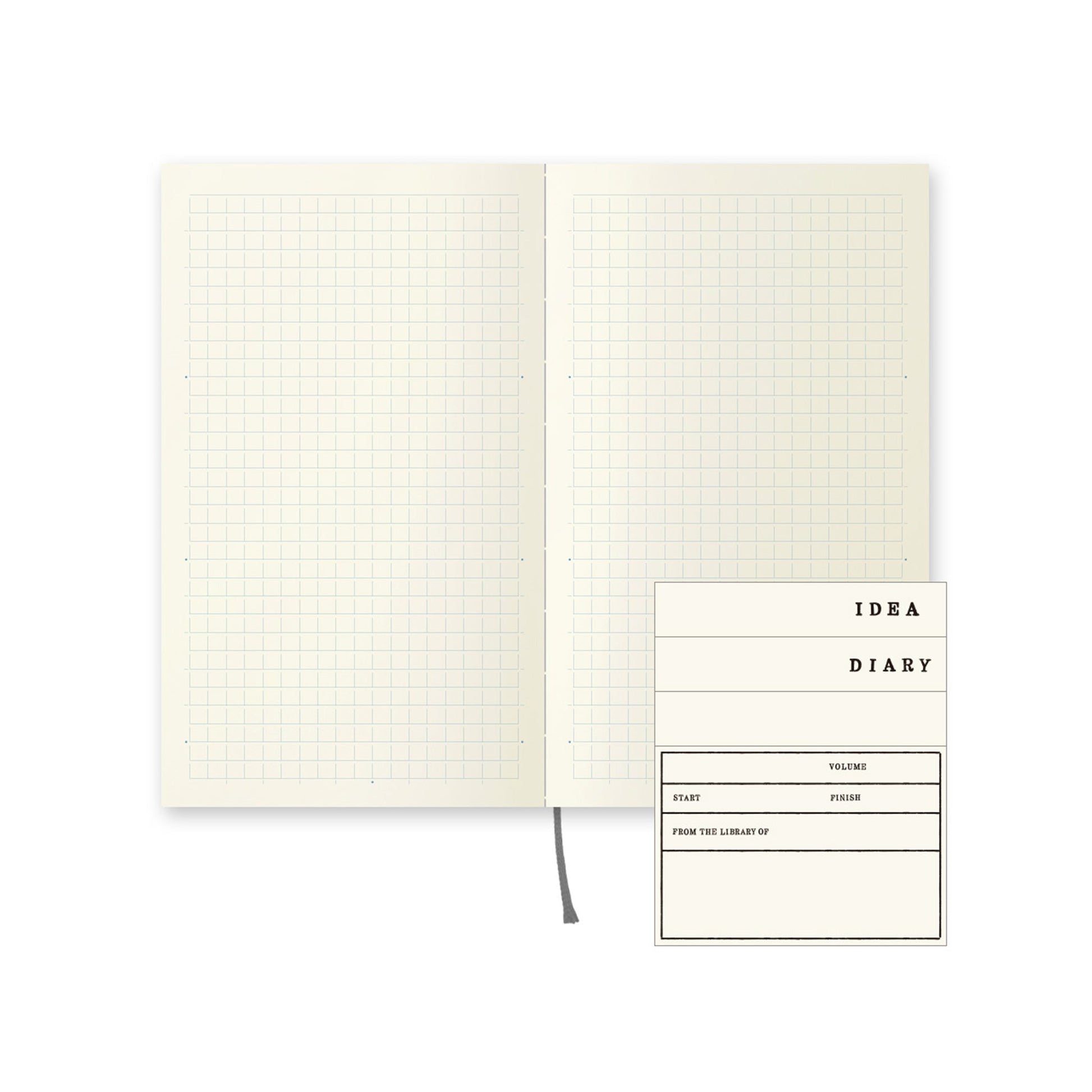 Midori MD Notebook [B6 Slim] Grid - Notebooks