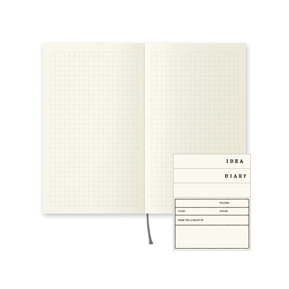 Midori MD Notebook [B6 Slim] Grid - Notebooks