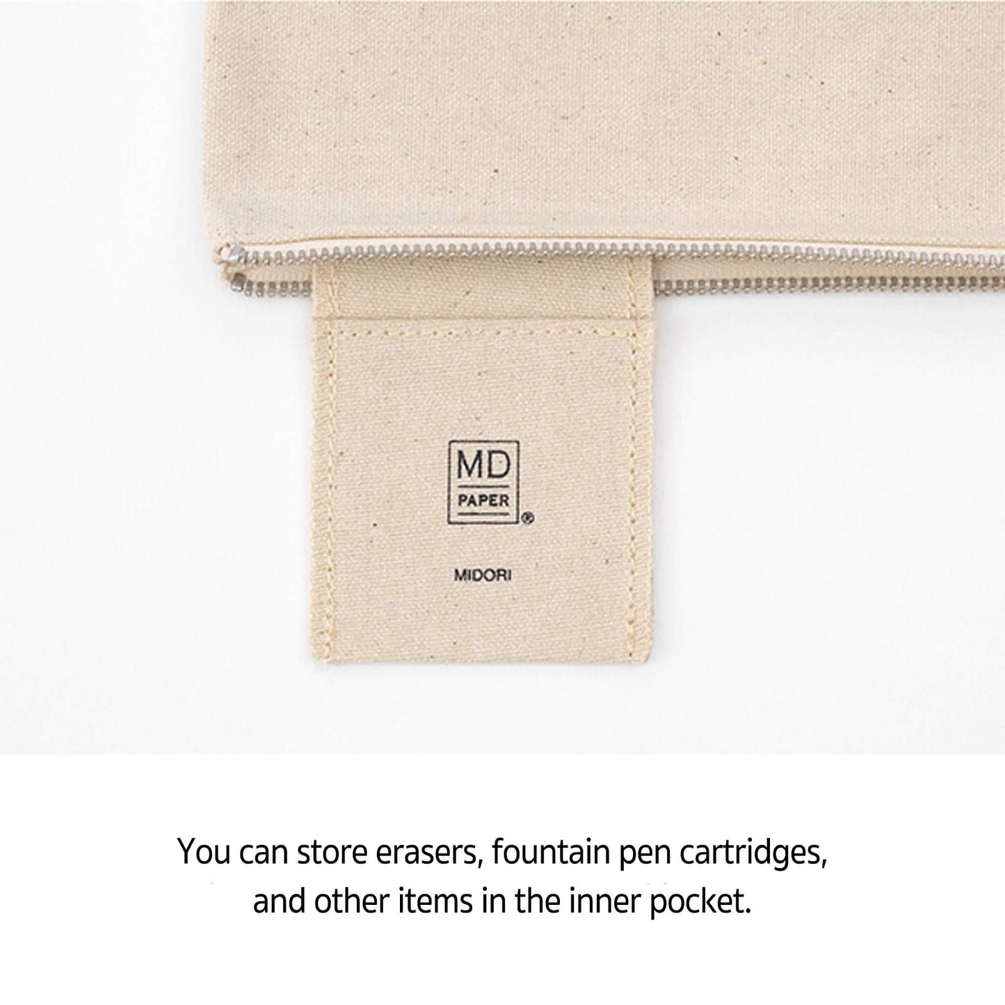Midori MD Pencase Kurashiki Canvas - Pen Cases
