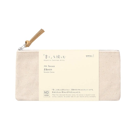 Midori MD Pencase Kurashiki Canvas - Pen Cases