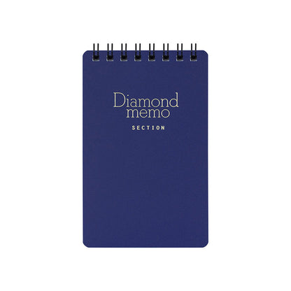 Midori Memo Diamond Blue - M Size Grid - Notepads