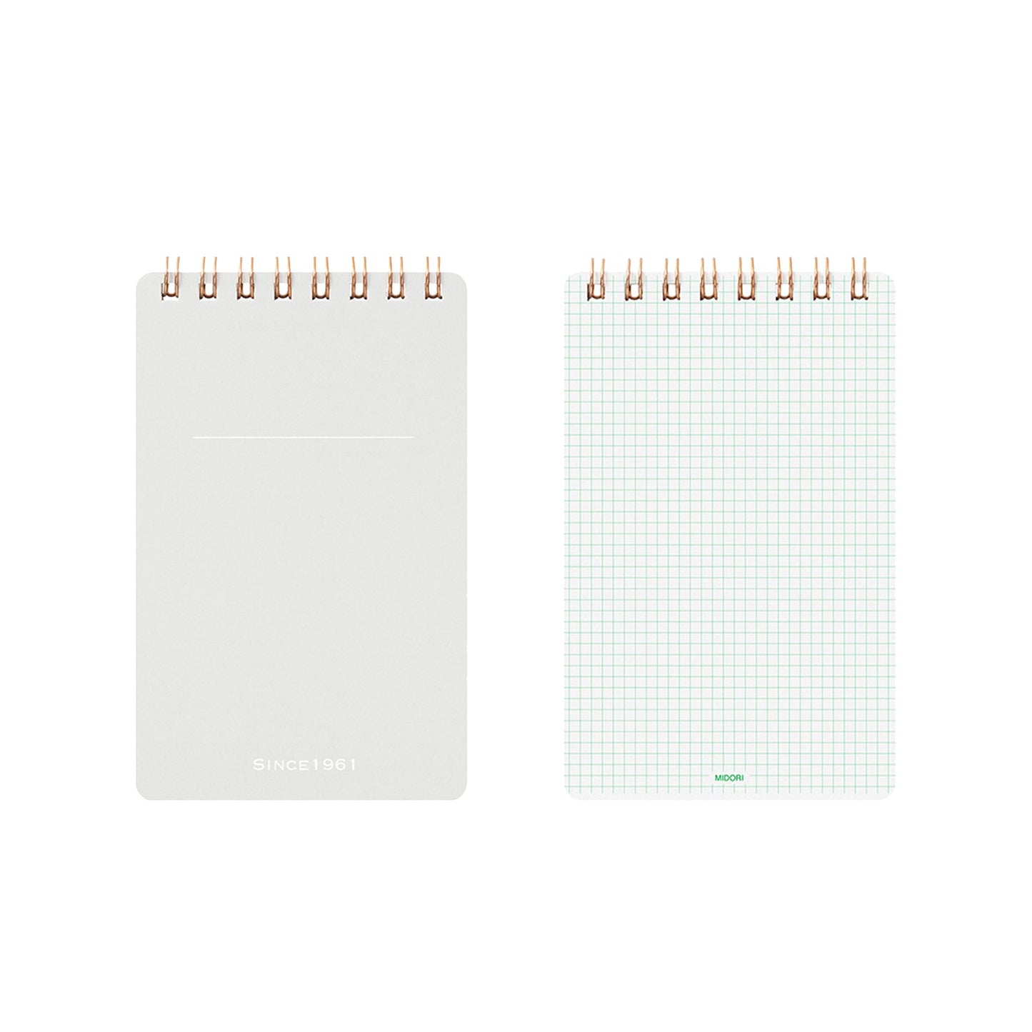 Midori Memo Diamond Green - M Size 2.5mm Grid (Limited) - Notepads