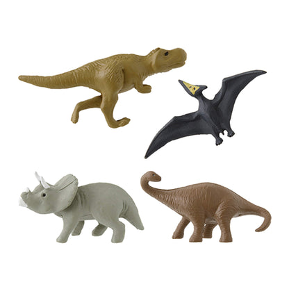 Midori Miniature Magnets 4 - pc Set Dinosaur B - Magnets