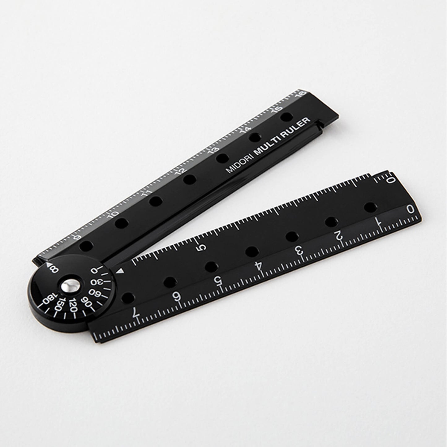 Midori Multi Ruler 16cm - Black - Rulers