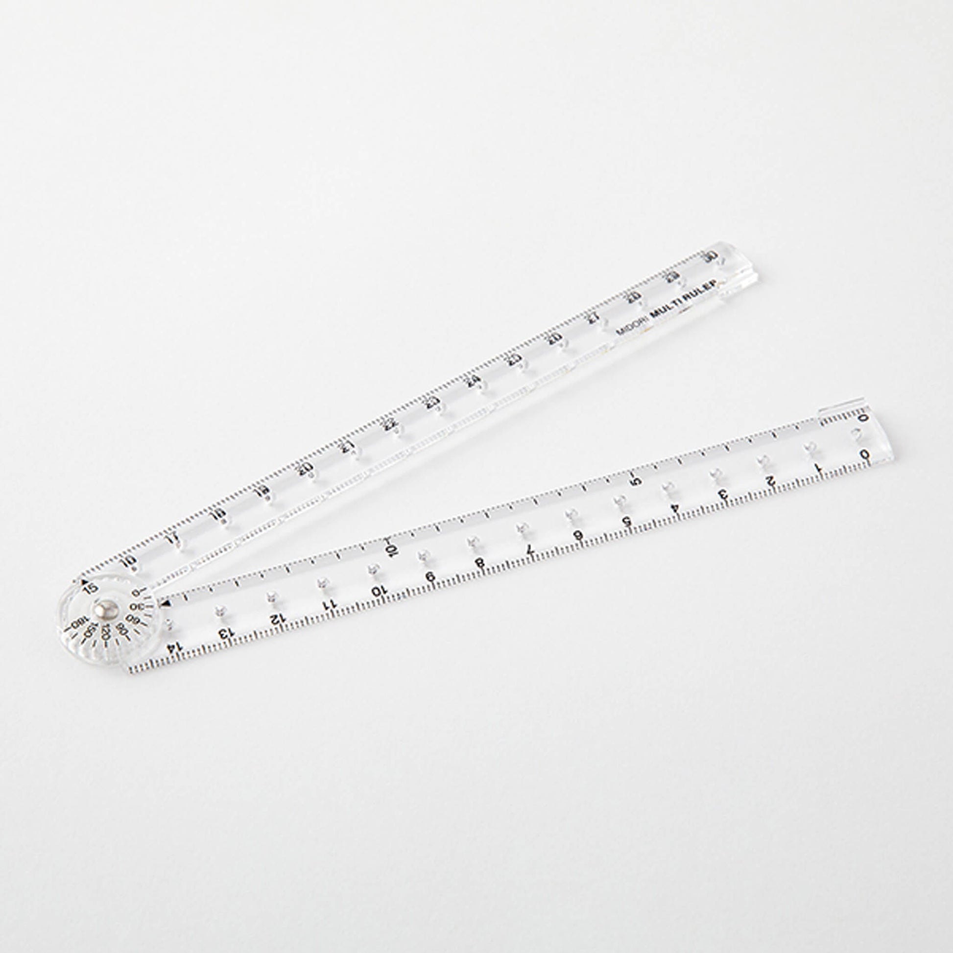 Midori Multi Ruler (2024 Renewal) - Transparent - Rulers