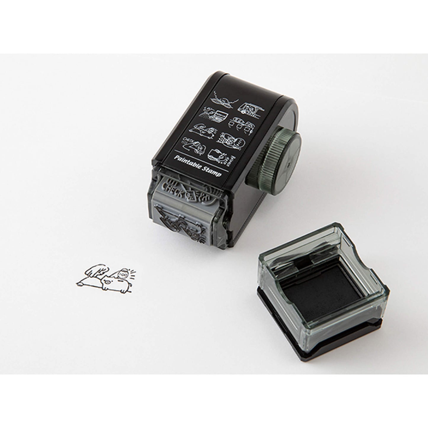 Midori Paintable Rotating Stamp Dial - Favorite - Rotary Stamps