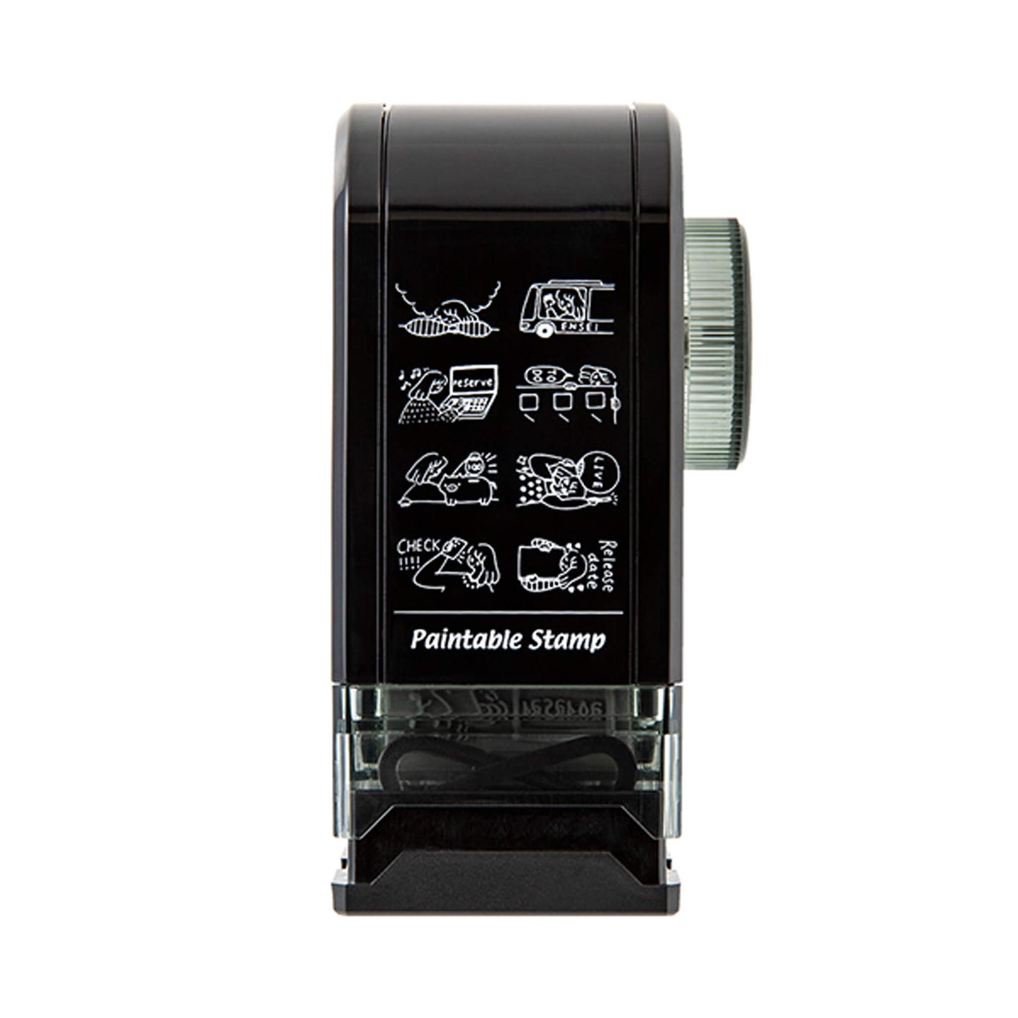 Midori Paintable Rotating Stamp Dial - Favorite - Rotary Stamps