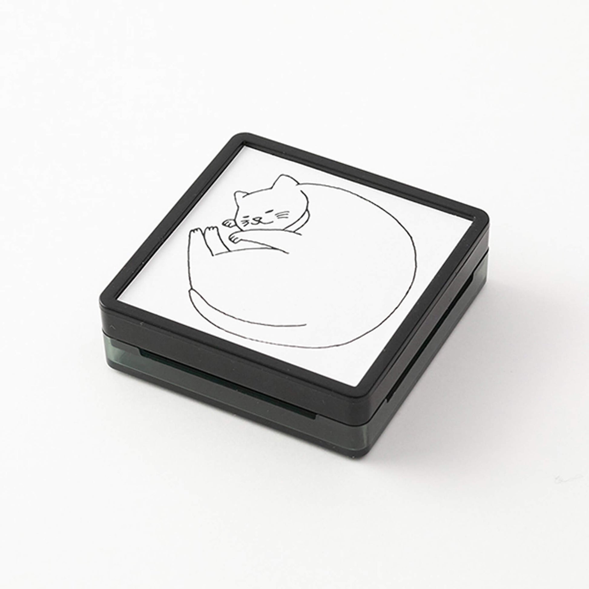 Midori Paintable Stamp Pre - inked - Cat - Pre - inked Stamps