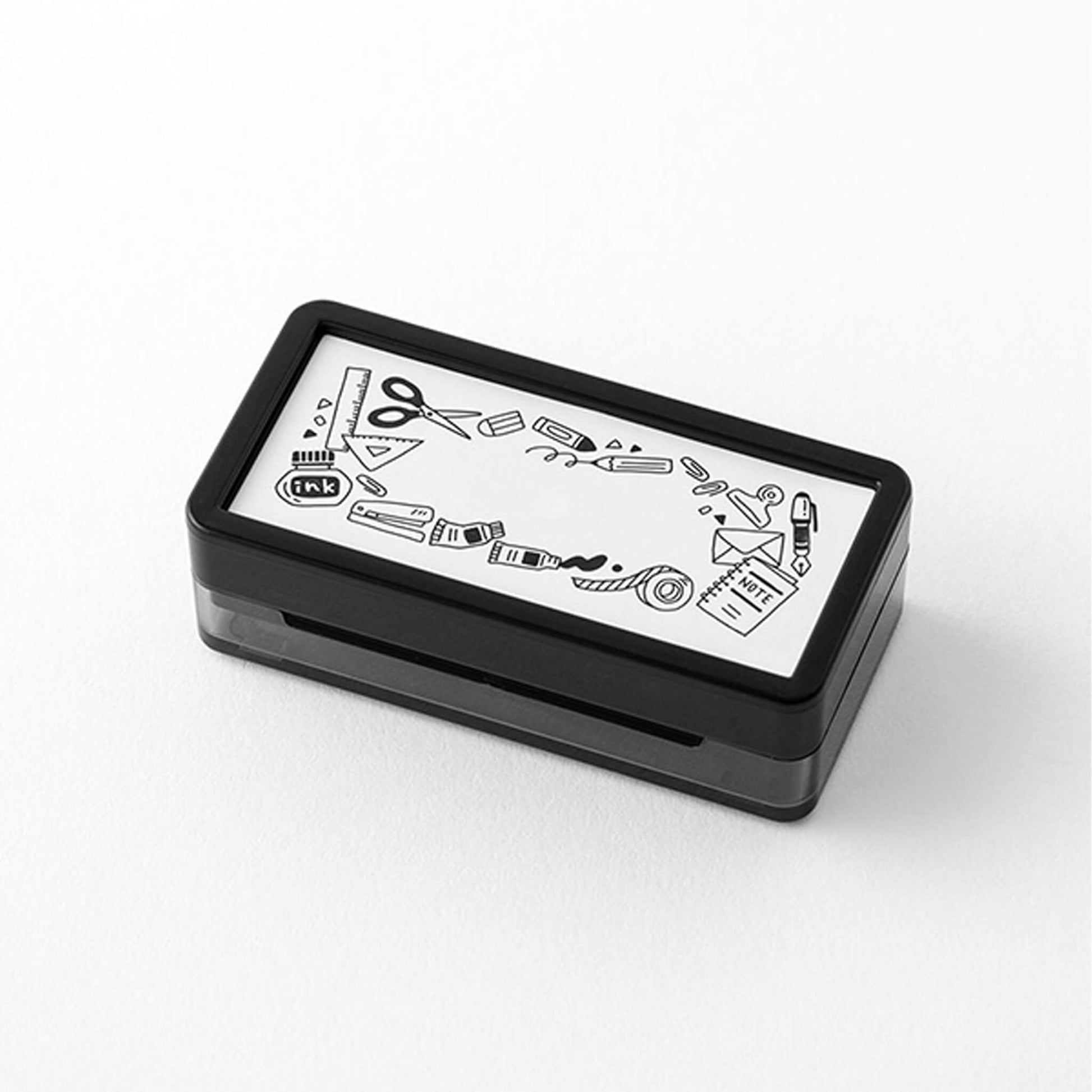 Midori Paintable Stamp Pre - inked Half Size - Stationery - Pre - inked Stamps