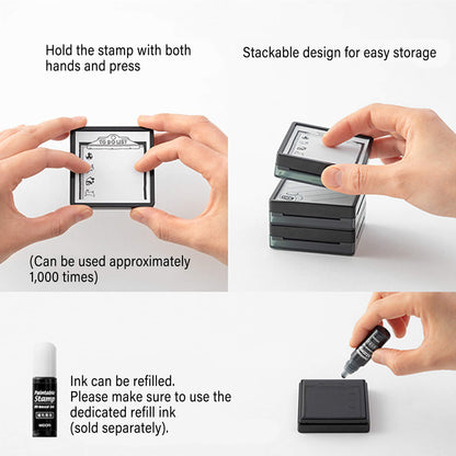 Midori Paintable Stamp Pre - inked - Money - Pre - inked Stamps