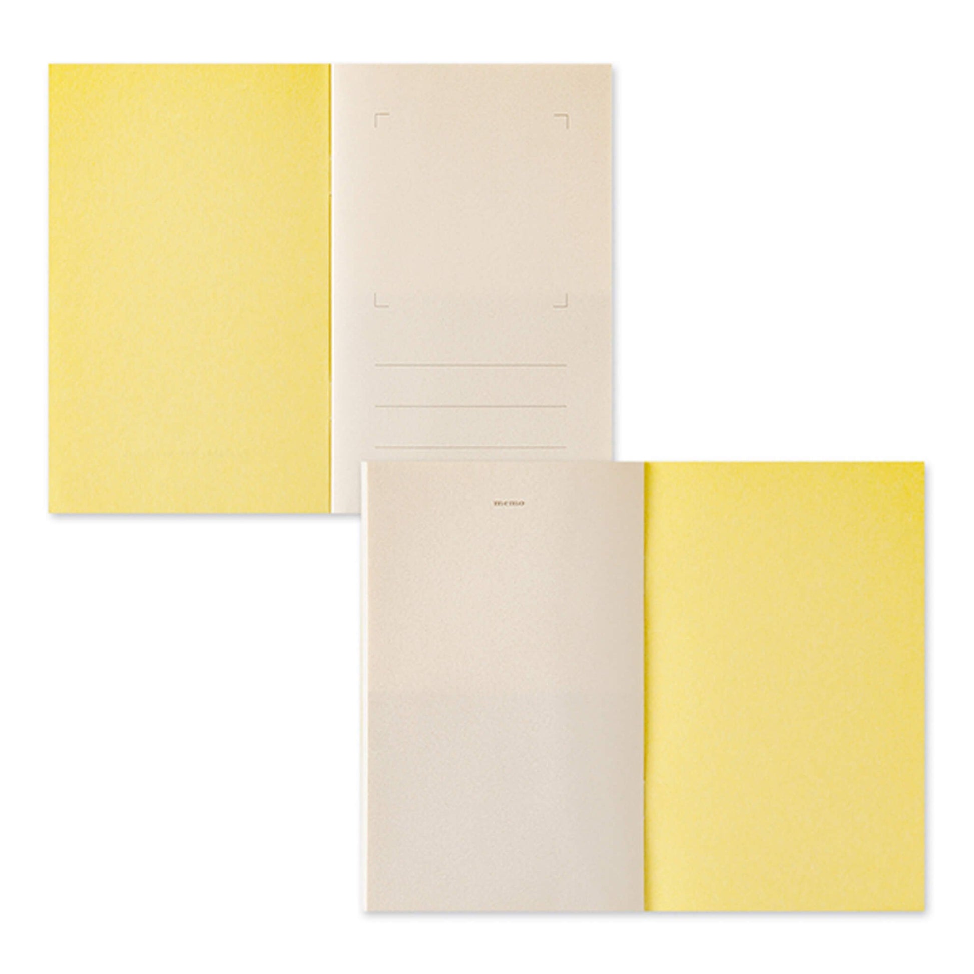 Midori Peelable Sticker Book - Light Blue - Resuable Sticker Books
