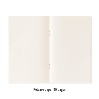 Midori Peelable Sticker Book - Light Blue - Resuable Sticker Books
