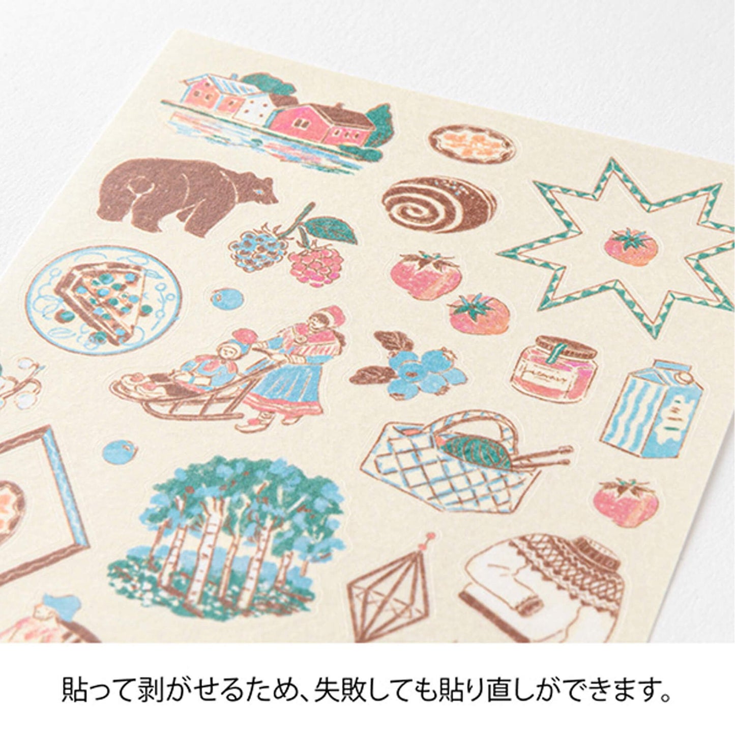 Midori Planner Sticker - Travel Story Series - Finland - Sticker Sheets