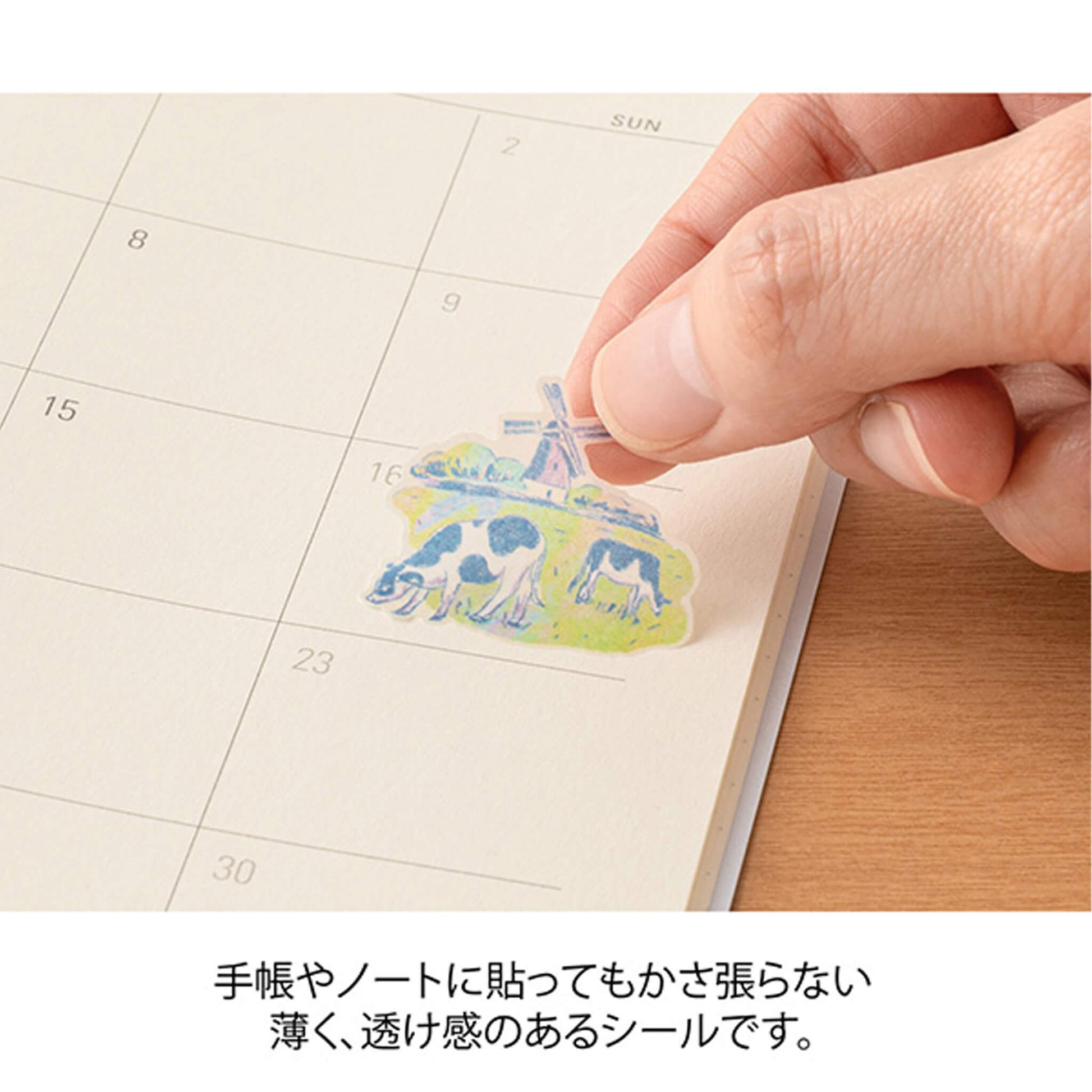 Midori Planner Sticker - Travel Story Series - the Netherlands - Sticker Sheets