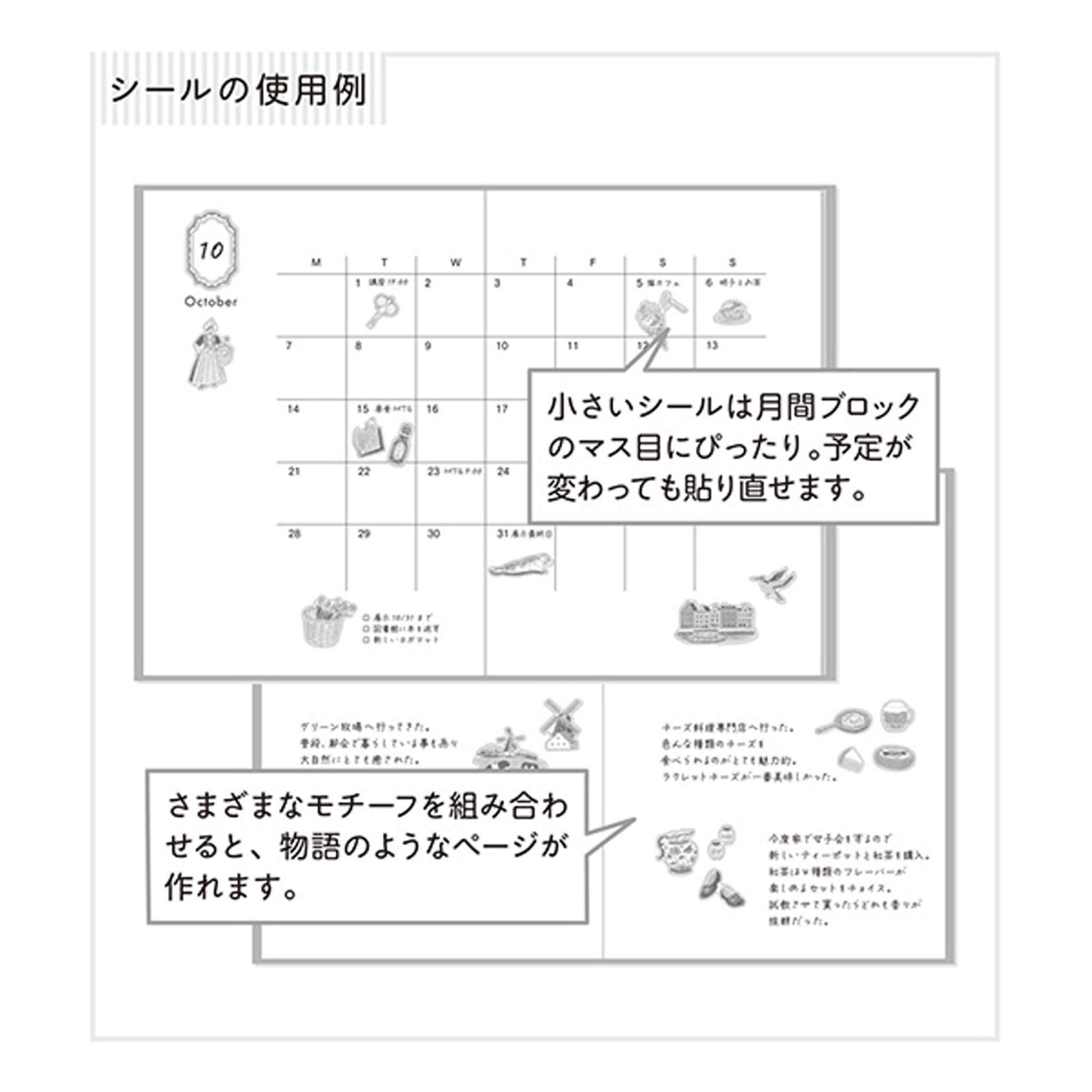 Midori Planner Sticker - Travel Story Series - the Netherlands - Sticker Sheets