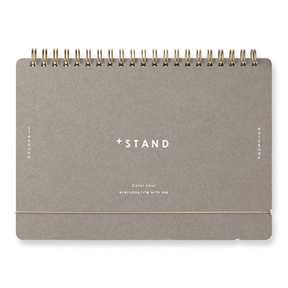 Midori Plus Stand Notebook [A5] Cross Dotted Grid - Notebooks