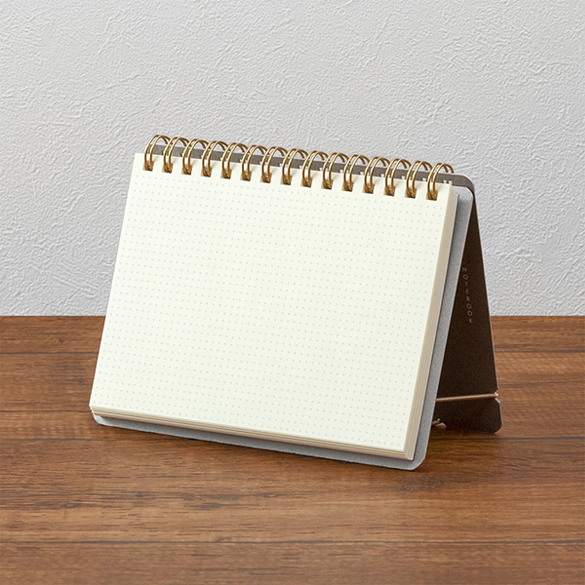 Midori Plus Stand Notebook [A6] Cross Dotted Grid - Notebooks