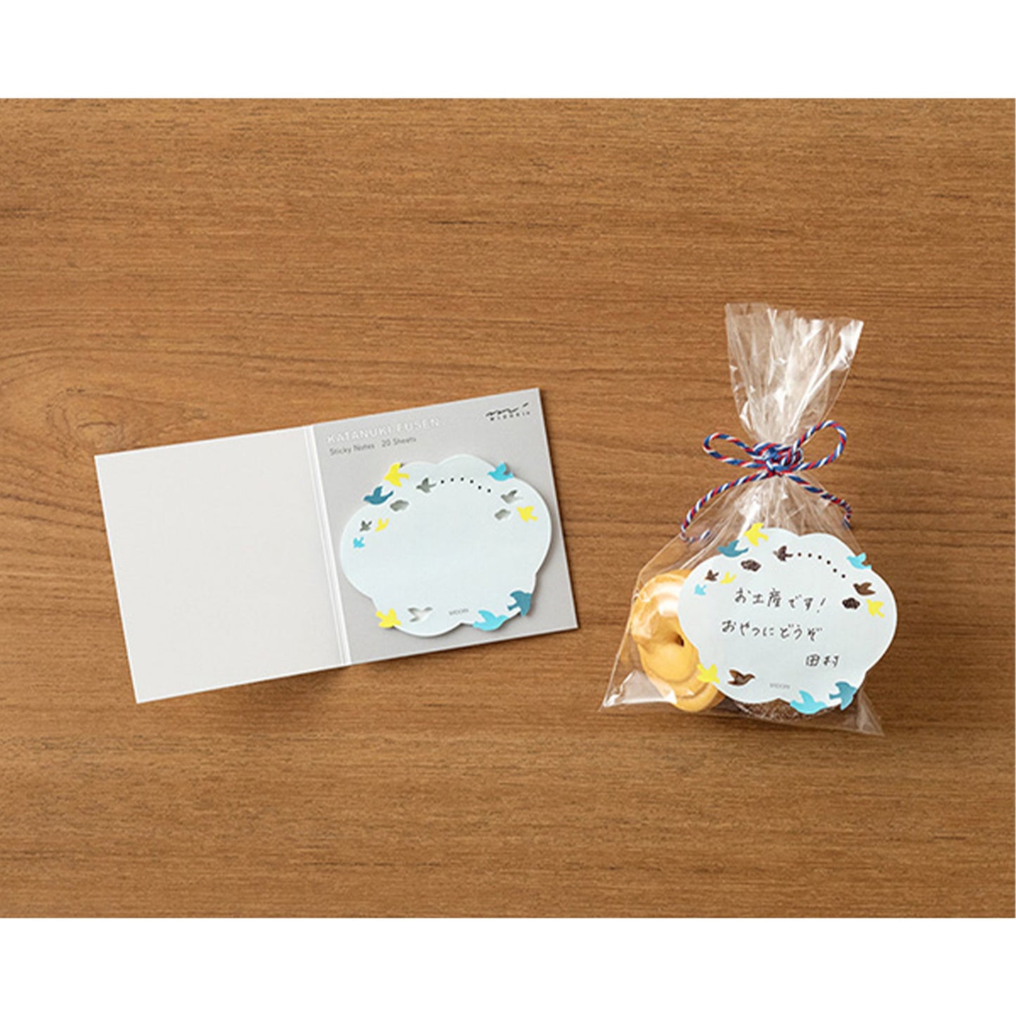 Midori Sticky Notes Die Cut Series - Bird - Sticky Notes