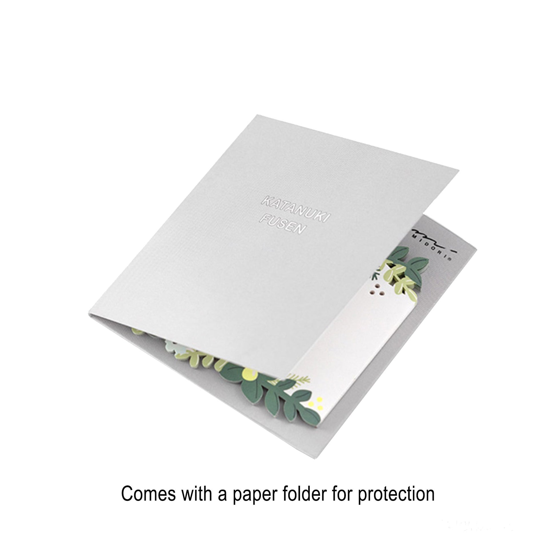 Midori Sticky Notes Die Cut Series - Leaf - Sticky Notes