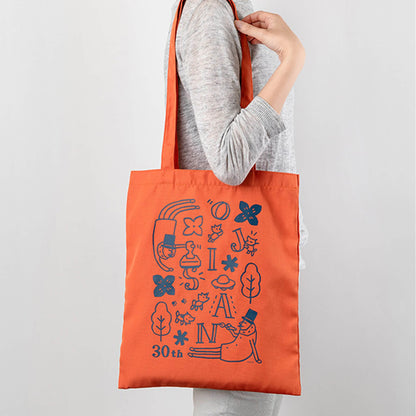 Midori Tote Bag Ojisan 30th Anniversary - Red - Tote Bags