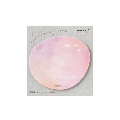 Midori Transparent Sticky Notes - Sunset - Sticky Notes
