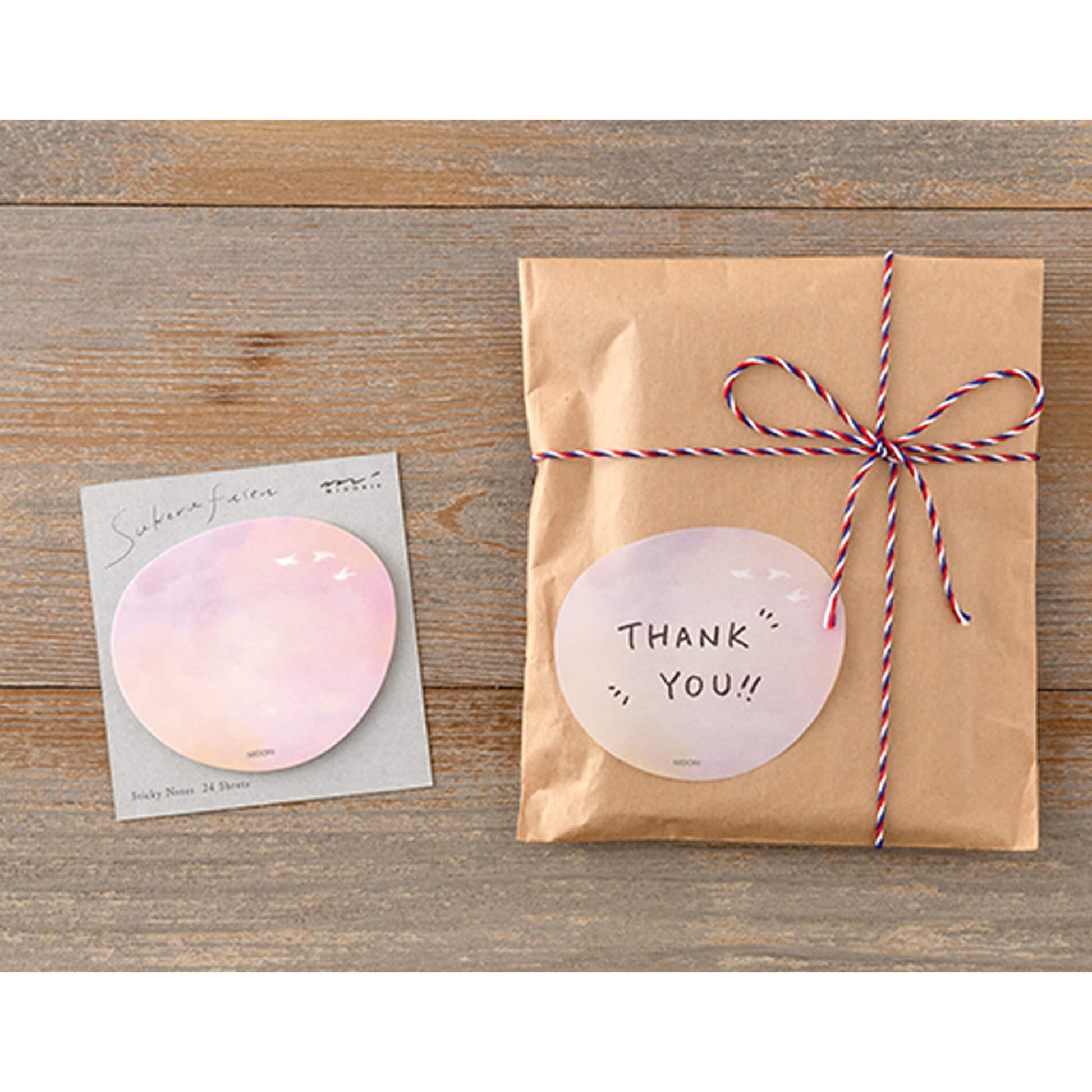 Midori Transparent Sticky Notes - Sunset - Sticky Notes