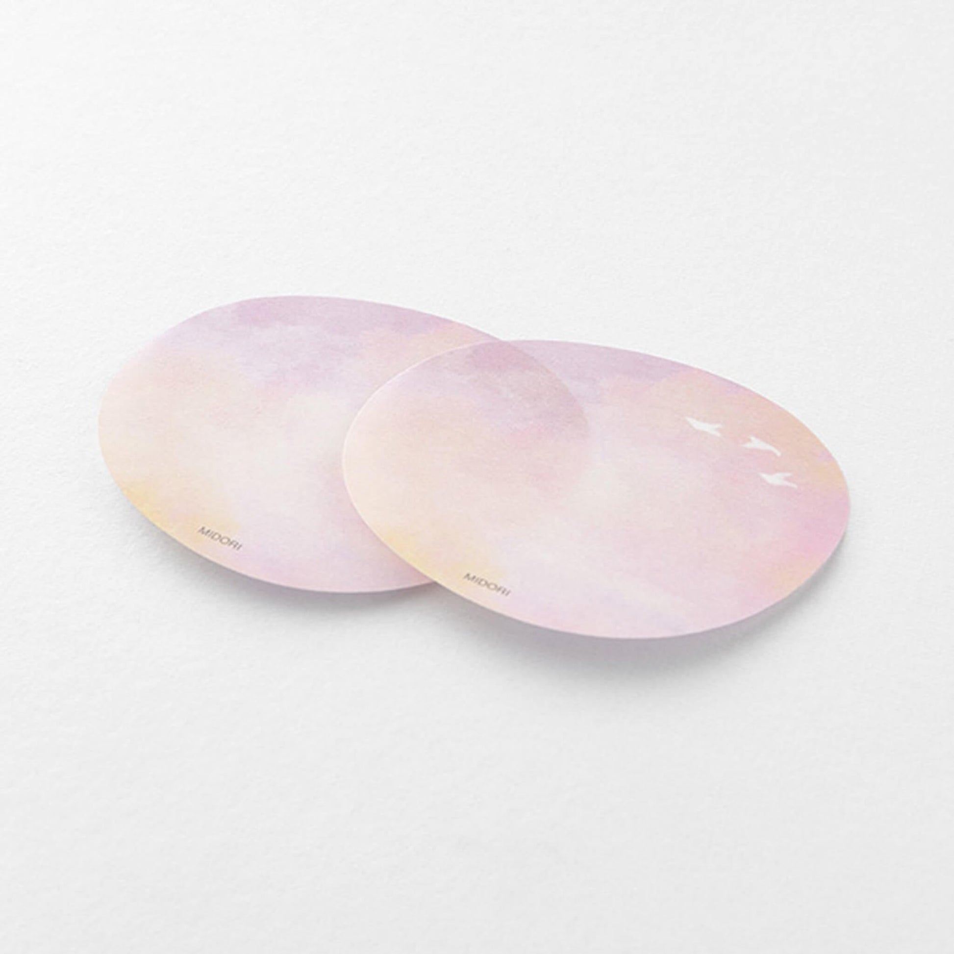 Midori Transparent Sticky Notes - Sunset - Sticky Notes